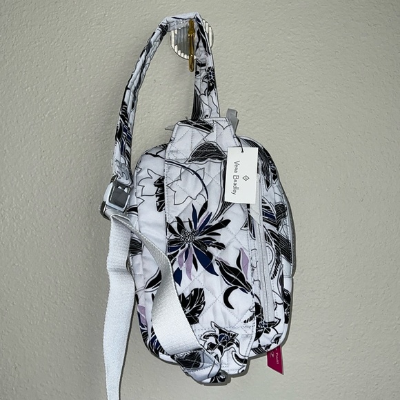 Vera Bradley Utility Sling Backpack-Twilight Garden - ❤️ NEW - Picture 9 of 12